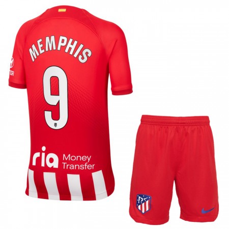 Atlético Madrid Memphis 9 Thuistenue 2023-24  - Kids